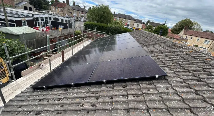 Solar PV and Battery Storage installation in Sleaford - Quantum Electrical Services